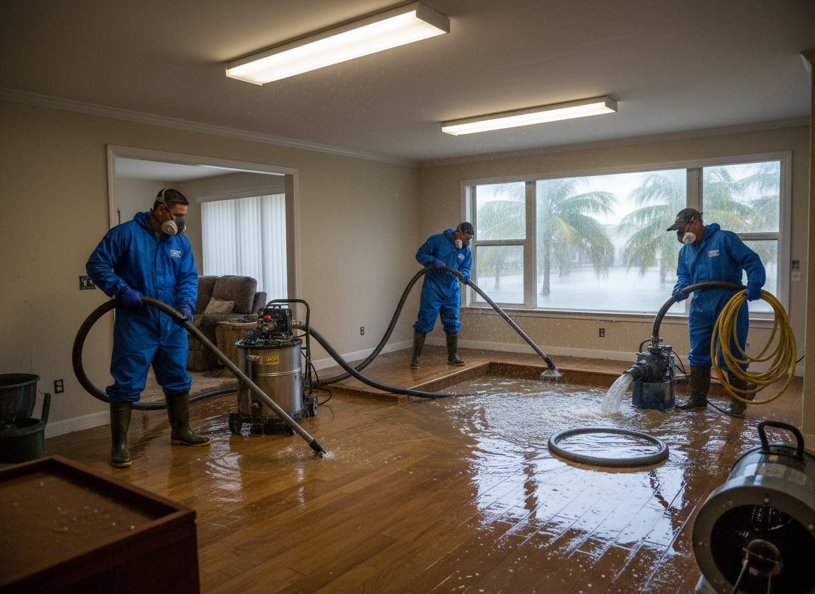 Water Removal in Miami, FL